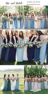 Mix And Match Bridesmaid Dresses Done Right 7 Ways To Rock The Trend Light Blue Bridesmaid Dresses Mix Match Bridesmaids Dresses Wedding Bridesmaids Dresses Blue