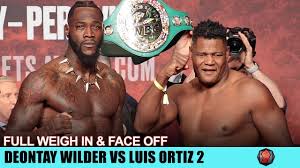 Learn deontay wilder's bio, age, networth, instagram, height and weight. Deontay Wilder Vs Luis Ortiz Das Offizielle Wiegen