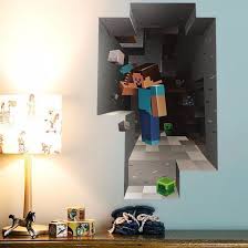 3d minecraft game muursticker poster jongens slaapkamer jongens slaapkamer decor thuisdecoratie jongens slaapkamer kleuren