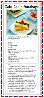 Cake Lapis Surabaya Makanan Resep Masakan Makanan Dan Minuman