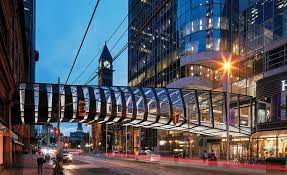 Cf Toronto Eaton Centre Bridge Twists Across Busy Thoroughfare 2019 11 04 Architectural Record