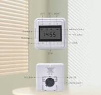Sortfle AC151-06-Channel Timer-Controlled Roller Shade Remote For Motorized  Blinds/Shade/Shutter - AC151-06