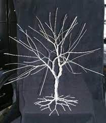 Diy Wire Tree Sculpture Metal Tree Wire Tree Sculpture Metal Tree Wall Art