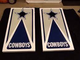 Dallas Cowboys Custom Built And Hand Painted Cornhole Boards Cornhole Boards Cornhole Cowboys