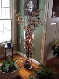 Pin By Janice Wallop On Home Decorating Floor Vase Decor Glass Vase Decor Christmas House Lights