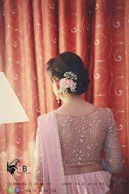 Dressed By Inba Saree Hairstyles Bridal Hairdo Indian Bridal Hairstyles