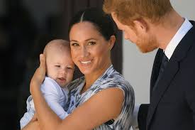 His eyes definitely look darker then harry's anyway! How Meghan Markle Prince Harry And Baby Archie Spent Christmas In Canada Page Six