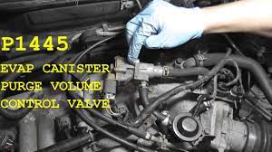 Today we're dealing with evap (evaporative emissions) system. How To Test And Replace The Evap Canister Purge Volume Control Valve P1445 Youtube