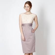 Taupe Lace Shift Dress At Debenhams Com Wedding Guest Outfit Wedding Guest Outfit Spring Wedding Guest Outfit Spring Evening