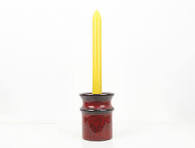 Set Van 3 Vintage Keramieken Kaarsenhouders