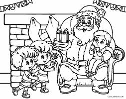 They are all free to print, and the kids will love coloring them in. Free Printable Santa Coloring Pages For Kids