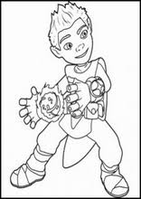 Tree fu tom prepared to fight. Coloring Pages Tree Fu Tom L0