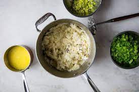 Broccoli Crown Leek And Potato Colcannon Recipe Recipe Recipes Colcannon Recipe Broccoli Crowns