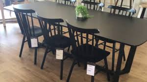 This dinner table is distinctive due to the large sizes of the materials used as well as for the metallic frame and the pieces of wood. Replica Furniture New Arrival Massey 220cm Dining Table Youtube