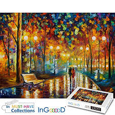 Trefl puzzle star wars episode ix feel the force 4'lü 35+48+54+70 parça puzzle yapboz. Ingooood Rainy Night Walk Jigsaw Puzzle 1000 Pieces Thatsweetgift