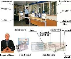 At A Bank Vocabulary Vocabulario En Ingles Mejora Tu Ingles Gramatica Inglesa