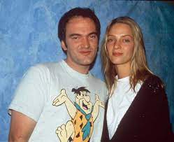 World qt quentin tarantino квентин тарантино № 1. Young Quentin Tarantino And Uma Thurman Uma Thurman Quentin Tarantino Young Celebrities