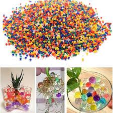 10000pcs Crystal Soil Hydrogel Gel Polymer Water Beads Flower Wedding Decoration Maison Growing Water Balls Home Decor Lh8s Water Beads Gel Beads Sensory Beads