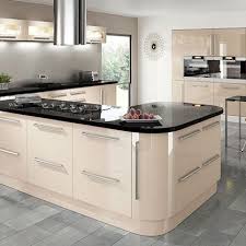 We have a full selection of doors in you can go for integrated j profile doors, plain gloss slab doors or traditional vinyl wrapped white or cream doors. Topdoors Is Coming Soon Beige Kitchen Beige Kitchen Cabinets Curved Kitchen