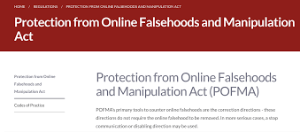 Public finance management act, 2015; Government Refutes Allegations In Articles About Pofma In Scmp Bloomberg The Independent Singapore News
