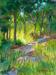 Daily Paintworks Original Fine Art C Rita Kirkman Oil Pastel Landscape Landscape Art Pastel Landscape