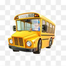 كرتون باص المدرسة cartoon school bus school bus bus