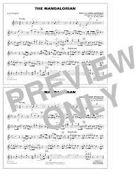 Ludwig Goransson The Mandalorian From Star Wars The Mandalorian Arr Paul Murtha 1st Bb Trumpet Sheet Music Notes Chords Score Download Printable Pd Trumpet Sheet Music Sheet Music Notes Sheet Music
