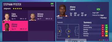 See their stats, skillmoves, celebrations, traits and more. Fifa 21 News On Twitter There You Can See The Newly Updated Faces Of Youth Academy Players In Fifa21 Careermode