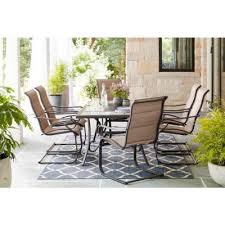 Whether you want a simple space to have your morning coffee or need ample space for entertaining, there are patio dining table and chair sets just for you. Patio Dining Sets Patio Dining Furniture The Home Depot