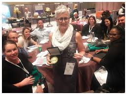 Our very own Chief Compliance Officer, Sue Edwards, receives the Spirit of… 