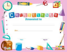 44+ free printable gift certificate templates. Free Printable Certificate Template For Kids Ø¨Ø§Ù„Ø¹Ø±Ø¨ÙŠ Ù†ØªØ¹Ù„Ù…