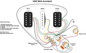 Wiring diagrams for stratocaster telecaster gibson bass and more. Hsh Guitars Guitarnutz 2