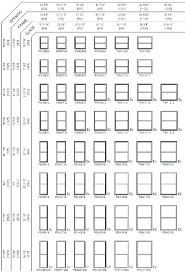 standard bay window sizes x501 info