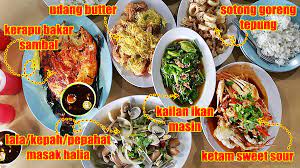 Aku nak makan pon tak senang. Kembara Chynta Kami Layan Seafoods Di Senandung Malam Bagan Lalang