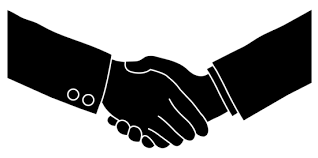 Business Handshake Black Silhouette Free Clip Art Free Clip Art Silhouette Free Black Silhouette