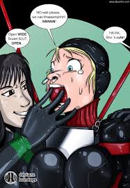 Rubber Ball Gag Mouth Stuffing by LindaDanvers - Hentai Foundry