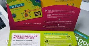 Senangeja com kad watsons touch go hilang lah. Sunshine Kelly Beauty Fashion Lifestyle Travel Fitness Watsons Vip Card With Touch N Go