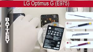 replace 🔋 battery LG Optimus G E975 ...