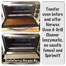 No Food Gunk Is Safe Norwex S Oven Grill Cleaner Works Quickly Spray And Let Sit 5 Min And Uses Enzymes Rather Than Norwex Oven Grill Cleaners Oven