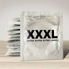 XXXL extra extra extra large novelty condom – Hidden Gems Novelty