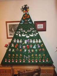 12 Days Of Christmas Felt Christmas Decoration By Scrappinsisters3 Christmas Door Decorating Contest Felt Christmas Decorations Christmas Door Decorations