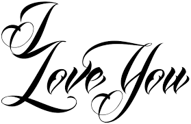 Cursive fonts mimic the style of human penmanship where the letters flow together. Cursive Letters I Love You Novocom Top