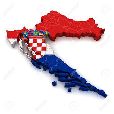 Sen ovat valloittaneet vuorotellen niin roomalaiset, venetsialaiset, turkkilaiset kuin habsburgitkin. 3d Map Of Croatia Stock Photo Picture And Royalty Free Image Image 10524504
