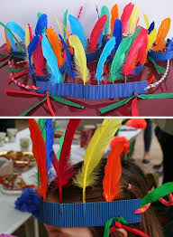 Indianer Indio Indian Piraten Party Indisches Handwerk Basteln Mit Teenager