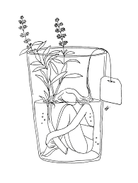 Growing And Glowing Poeticamenteflor Check All My Art Here In 2020 Line Art Drawings Doodle Art Art Drawings Simple