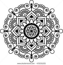Mehndi Indian Floral Henna Element Mandala For Tatoo Or Card Illustration Isolated On Whit Mandala Tattoo Design Mandala Coloring Pages Henna Designs On Paper