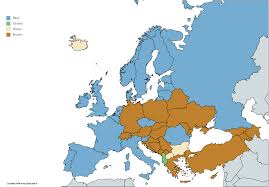 Eye Colour Of European Heads Of State Historical Maps Eye Color Map