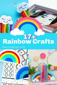 17 Rainbow Crafts To Make Dear Creatives Would you like to draw your very own rainbow?