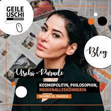 Medienalleskönnerin, Autorin, Schauspielerin und Politikerin Samira El  Ouassil — GEILE USCHI KONGRESS