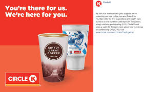 Pinned April 5th Healthcare First Responders Enjoy Free Drinks At Circle K Gas Stations All Month Thecoupo In 2020 Shopping Coupons Coupon Apps Calendar Reminder